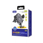 Jokade JE029 autós telefontartó szellőzőrácsra – univerzális rögzítés, fekete