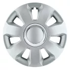 Jestic Ares Ring 16" dísztárcsa – Elegáns ezüst 4db-os garnitúra