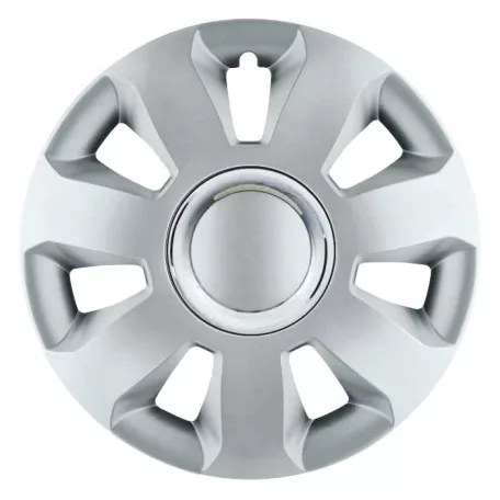 Jestic Ares Ring 16" dísztárcsa – Elegáns ezüst 4db-os garnitúra