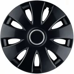 16" DÍSZTÁRCSA Aura Ring Black 4db-os garnitúra