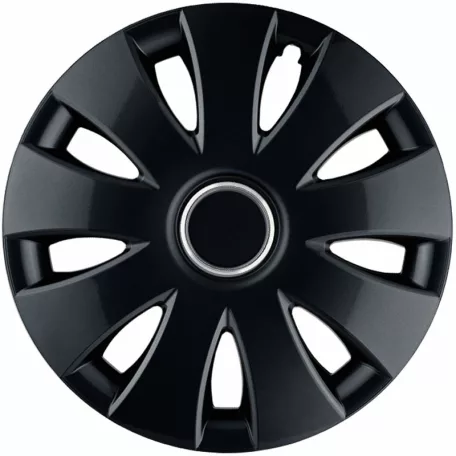 16" DÍSZTÁRCSA Aura Ring Black 4db-os garnitúra