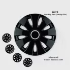 16" DÍSZTÁRCSA Aura Ring Black 4db-os garnitúra