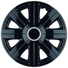 16" DÍSZTÁRCSA COSMOS RING PRESTIGE PLUS FEKETE, 4db