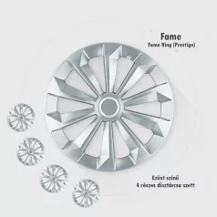 15" DÍSZTÁRCSA FAME RING PRESTIGE EZÜST, 4db