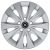 13" DÍSZTÁRCSA STORM CHROME EZÜST, 4db