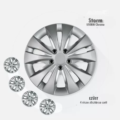 16" DÍSZTÁRCSA Storm Chrome – Prestige Collection