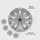 Dísztárcsa 13" Storm (Trendy)