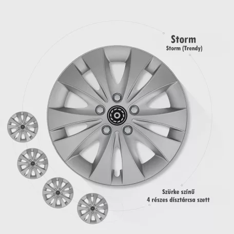 Dísztárcsa 13" Storm (Trendy)