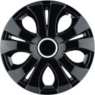 17" DÍSZTÁRCSA Top Ring Black 4db-os garnitúra