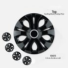 17" DÍSZTÁRCSA Top Ring Black 4db-os garnitúra