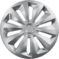 15" DÍSZTÁRCSA FOX RING PRESTIGE EZÜST, 4db