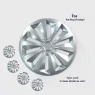 16" DÍSZTÁRCSA FOX RING PRESTIGE EZÜST, 4db
