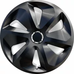 16" DÍSZTÁRCSA Roco Ring Black 4db-os garnitúra