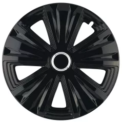 16" DÍSZTÁRCSA Glory Ring Black 4db-os garnitúra