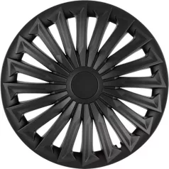 17" DÍSZTÁRCSA Joy Black Matt 4db-os garnitúra