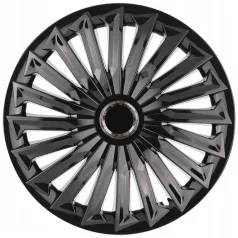 17" DÍSZTÁRCSA Joy Ring Black 4db-os garnitúra