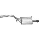 POLMO 01.114 - Kipufogó hátsó dob AUDI A4 2.0 (2000-2008)