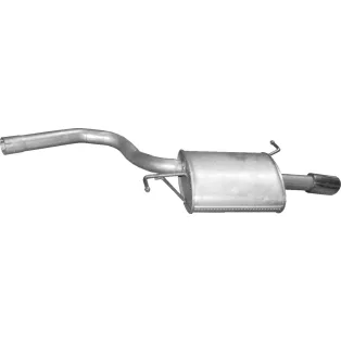POLMO 01.114 - Kipufogó hátsó dob AUDI A4 2.0 (2000-2008)