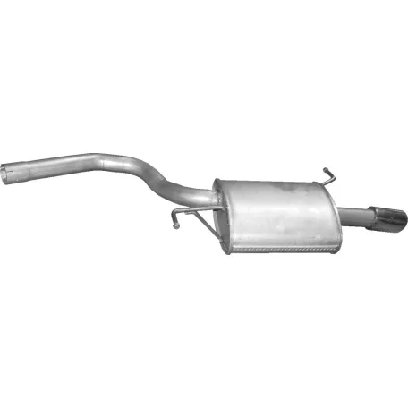 POLMO 01.114 - Kipufogó hátsó dob AUDI A4 2.0 (2000-2008)