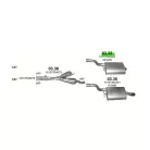 Polmo 03.32 – BMW 5 E39 Kipufogó hátsó dob