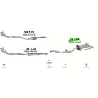 BMW 316i 1.6ti compact 94-99 Hátsó Kipufogó Dob - Polmo 03.124