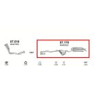 Marix 07-170 kipufogó rendszer – FIAT Marea