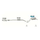 Marix 07-310 hátsó kipufogó dob – FIAT Idea, FIAT Punto II, LANCIA Musa, LANCIA Ypsilon II