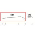 Marix 07-410 kipufogó közép cső – FIAT Punto II