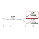 Polmo 07.441 – FIAT Grande Punto / Opel Corsa D Kipufogó hátsó dob