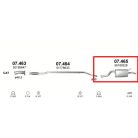 Marix 07-465 hátsó kipufogó dob – FIAT Idea, FIAT Punto II, LANCIA Musa, LANCIA Ypsilon II