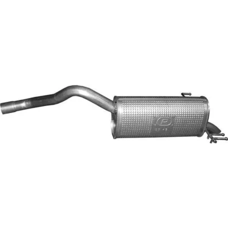 Polmo 07.48 – Fiat Doblo II/Opel Combo D Kipufogó hátsó dob