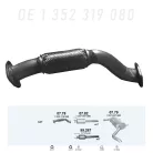 POLMO 07.78 - Kipufogó gyűjtő cső CITROEN JUMPER 2.2 D, 2.3 D (2006-)
