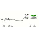 Polmo 08.161 – Ford Fiesta / Mazda 121 Kipufogó hátsó dob