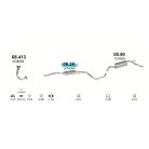 Polmo 08.38 – FORD Középső kipufogó dob