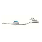 Polmo 09.11 – HONDA Középső kipufogó dob