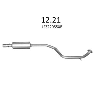 Edex 12-21 középső kipufogó dob – MAZDA 5 (CR)