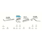 MARIX K13.10 - Kipufogó közép dob MERCEDES 207D 2.3 D, 2.4 D, 2.9 D, 3.0 D (1989-1991)