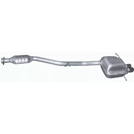 POLMO 13.85 - Kipufogó hátsó dob MERCEDES C180 - CL203 1.8, 2.0 (2002-2008)