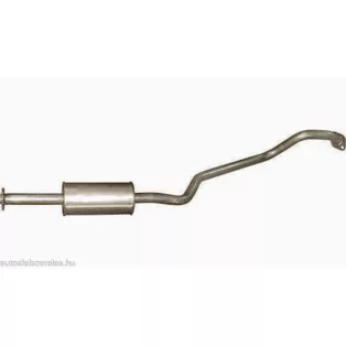   POLMO 15.25 - Kipufogó közép dob NISSAN ALMERA 1.5, 1.8 (2000-2006)