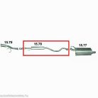 Polmo 15.78 – NISSAN Középső kipufogó dob