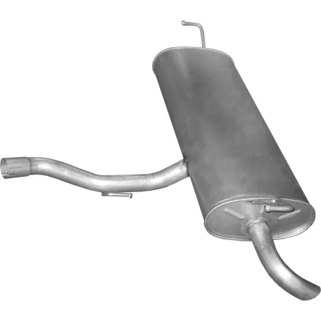 POLMO 15.57 - Kipufogó hátsó dob NISSAN QASHQAI 2.0 (2006-2014)