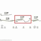 Marix 17.134 középső kipufogó dob – Opel Corsa B