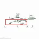 Marix 17.233 középső kipufogó dob – Opel Omega B