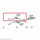 Marix 17.235 középső kipufogó dob – Opel Omega B