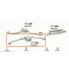 Polmo 17.236 – Opel Omega B Középső kipufogó dob