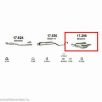   Marix 17.298 hátsó kipufogódob – Opel Zafira 1.8  99 -05