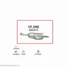 Marix 17.315 hátsó kipufogó dob – Opel Astra G
