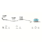 Polmo 17.51 – Opel Astra F Kipufogó hátsó dob