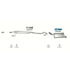 Polmo 17.544 – Opel Corsa C 1.7d Kipufogó hátsó dob