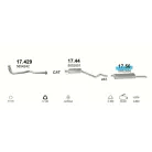 Polmo 17.56 – Opel Astra F Kipufogó hátsó dob